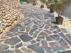 natural stone slate paving for outdoor